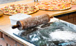 True italian Pizza - Live preparation