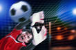 Goalkeeper catches the ball