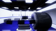 High Tech Operation Room Hospital Interior MRI CT machine