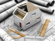 Illustration: architectural project of home architectural project of home