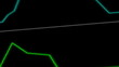 EKG ECG monitor extreme close up macro