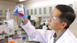 Male Scientist Working In Laboratory