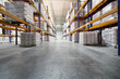 Warehouse of factory