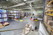 Warehouse at factory