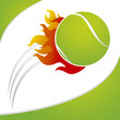 Tennis Ball Fire