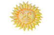 cartoon  papier mache sun