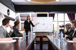Business training at office