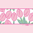 Vector: All occasion tulip card in vector format. All occasion tulip card in vector format.