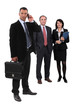 Photo: Three businesspeople Three businesspeople