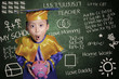 Photo: Boy shock on graduation day in classroom Boy shock on graduation day in classroom