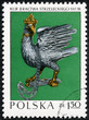 Photo: Stamp printed in POLAND, shows the bird of fraternity Stamp printed in POLAND, shows the bird of fraternity