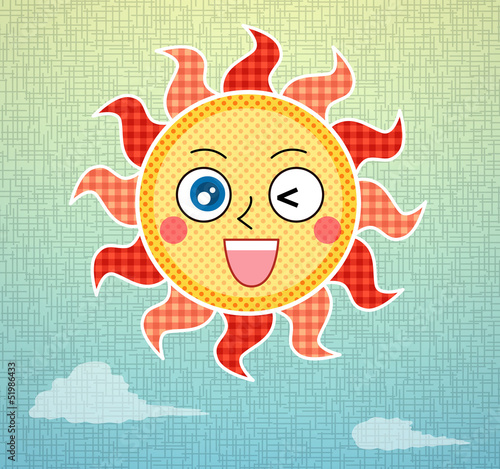 Vector: 笑う太陽 笑う太陽