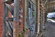 Abandoned train station.