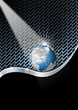 Blue and Metal Business Background