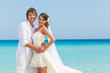 A couple on the beach
