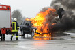 Feuerwehr - Brennender PKW