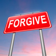 Forgive concept.