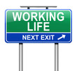Working life concept.