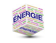 cube 3d énergie