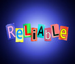 Reliable concept.