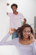 Woman on the phone