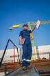 Photo: shipyard workers shipyard workers
