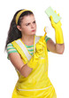 Young housewife