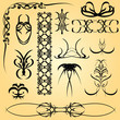 Vector: Calligraphy ornament Calligraphy ornament