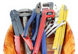 Tools in basket