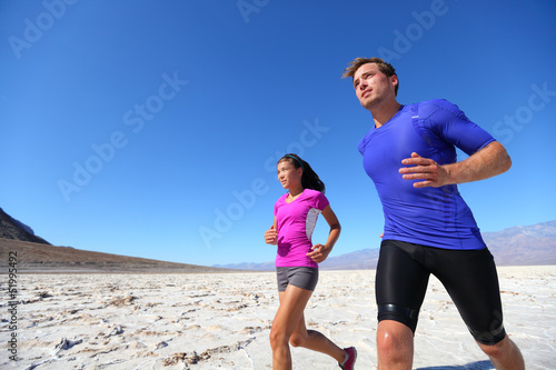Photo: Running fitness sport runners in extreme run Running fitness sport runners in extreme run