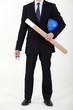 Photo: Spirit-level architect in hand Spirit-level architect in hand