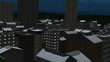 Santa Dancing on City rooftop