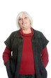 Happy Casual Senior Woman - Waist Up Portrait