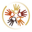 United loving hands design.