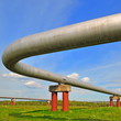 The high pressure pipeline