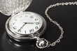 pocket watch and chain