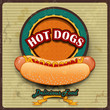 Hot Dogs Vintage