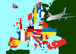 europe airplane