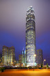Hong Kong city night view
