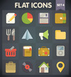 Universal Flat Icons for Web and Mobile Applications Set 4
