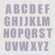 Halftone dots font