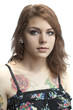 Photo: Young Woman with Beautiful Green Eyes Young Woman with Beautiful Green Eyes