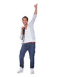 Photo: Excited Student Man Excited Student Man