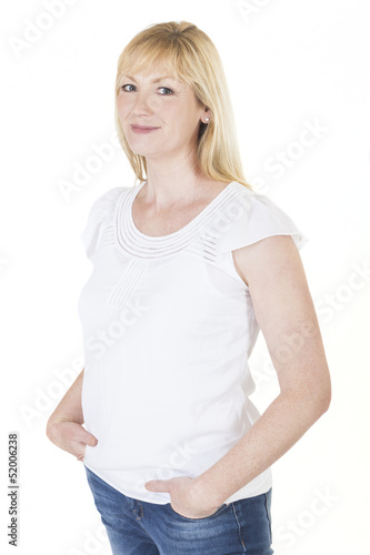 Photo: Happy Smiling Middle Aged Woman Happy Smiling Middle Aged Woman