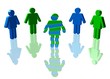Individuum mit Characteristika zweier Naturen