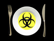 assiette biohazard
