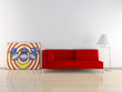 Sofà  with paint