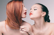 Sensual double portrait