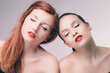 Sensual double portrait