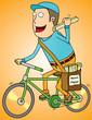 news paper deliverer